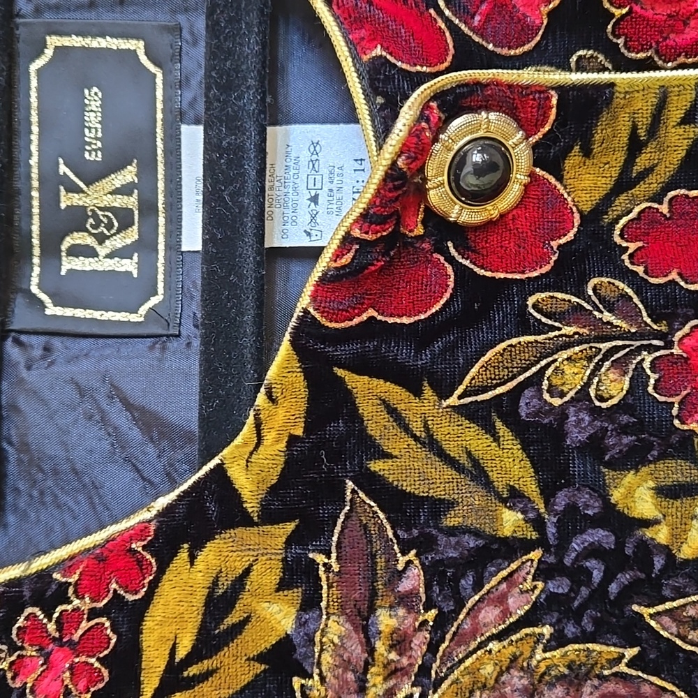 Vintage RK Evening Jacket - Picture 7 of 11